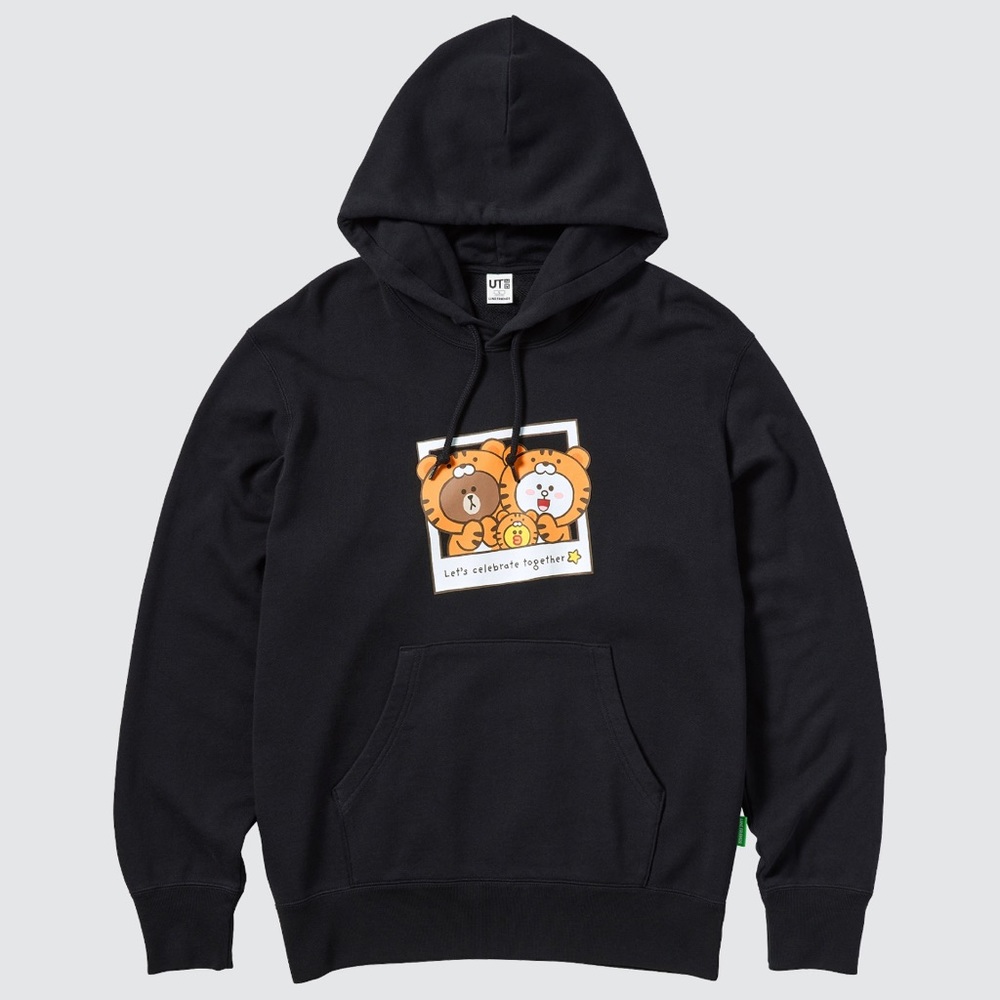 Uniqlo Line Friends Long Sleeve Sweater Pullover Hoodie